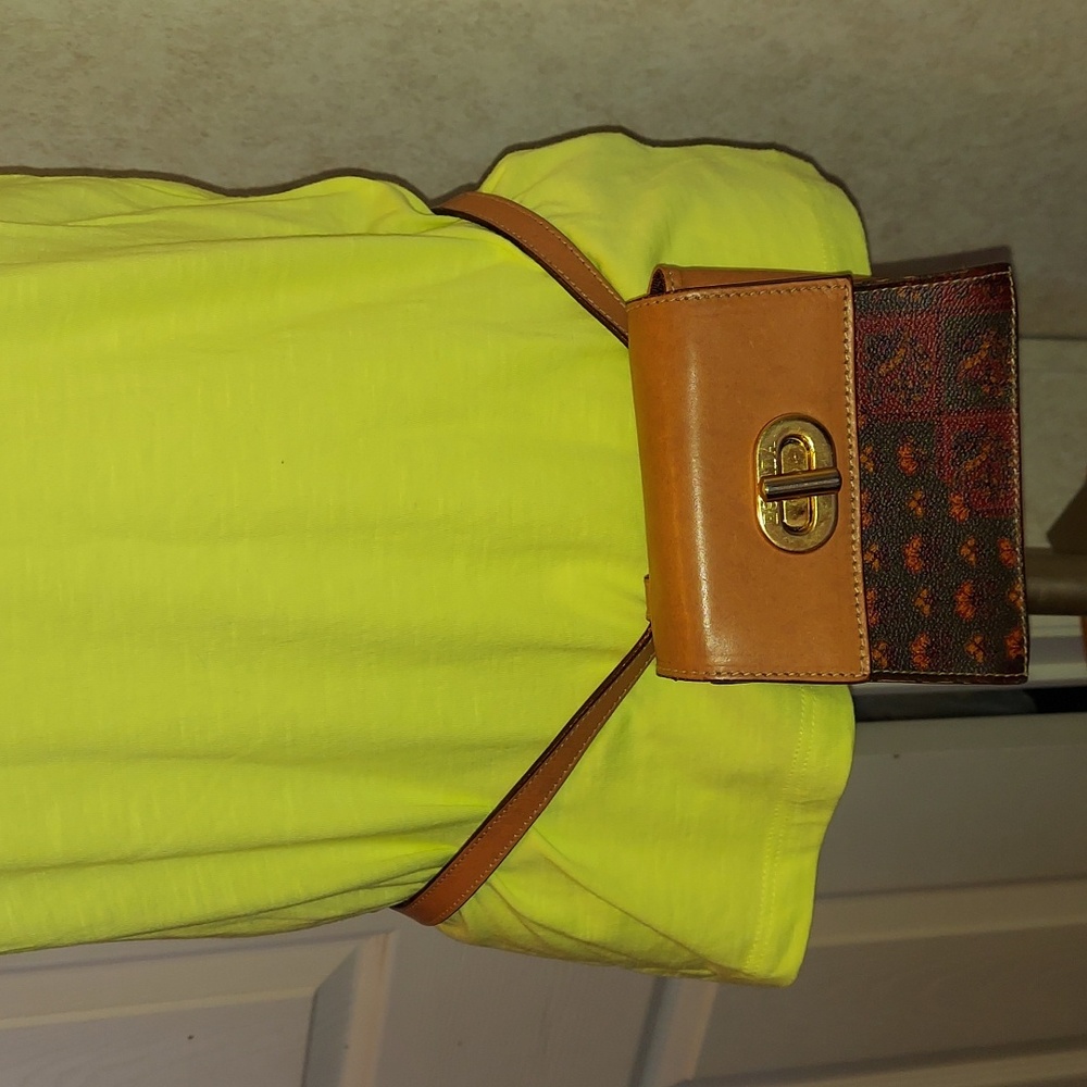 Escada Mini Waist/Crossbody Leather Bag.